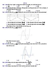 Các đề luyện thi Toán 12 (Đề 136 kèm đáp án)
